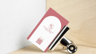 ヘアサロン ショップカード制作